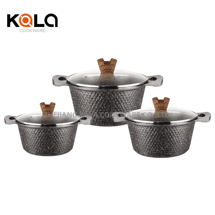 Cheap price Tramontina Cookware -
 New products kitchen ware pot cookware set akitchen aluminum pot set non stick cookware sets wholesale cookware – KALA